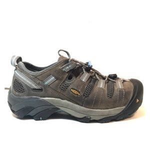Keen Women’s Grey Laced Mesh Hiking Shoes 6.5